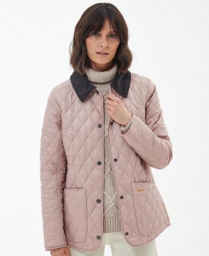 Barbour Annandale Quilted Women's Jackets Pink | Australia_BAR23134