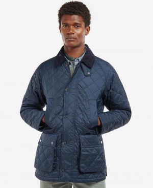 Barbour Ashby Quilted Men's Jackets Navy | Australia_BAR19310