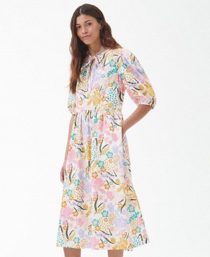 Barbour Barbour Delphinium Women's Dress Multicolor | Australia_BAR67797