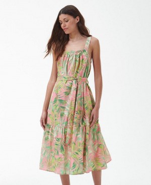 Barbour Barbour Papyrus Women's Dress Multicolor | Australia_BAR16199
