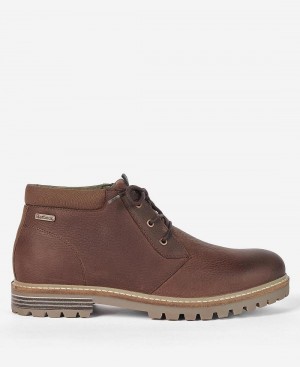 Barbour Boulder Chukka Men's Boots Brown | Australia_BAR87468