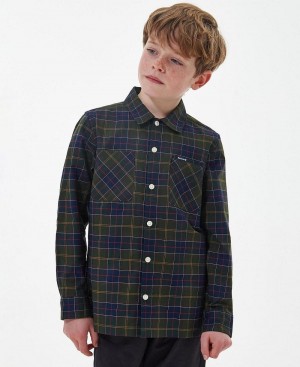 Barbour Boys' Classic Shirt Kids' Clothing Multicolor | Australia_BAR38275
