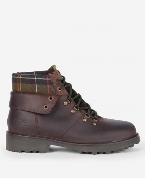 Barbour Burne Hiking Women's Boots Brown | Australia_BAR80658