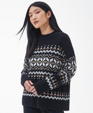 Barbour Cleaver Jumper Women's knitwear Multicolor | Australia_BAR87180