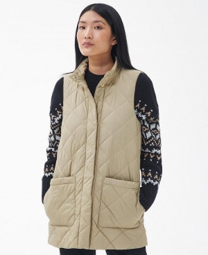 Barbour Cosmia Liner Women's Liner / Hood Beige | Australia_BAR15576