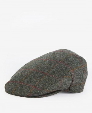 Barbour Crieff Flat Men's Hat Grey | Australia_BAR54052
