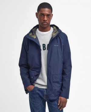 Barbour Domus Waterproof Men's Jackets Blue | Australia_BAR85078
