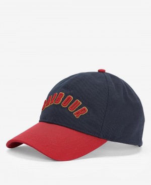Barbour Dragon Logo Men's Hat Red | Australia_BAR21120