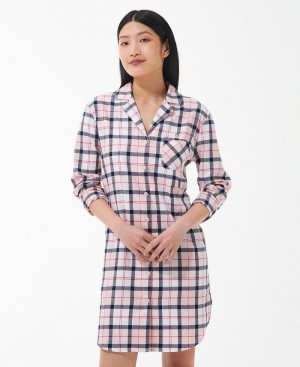 Barbour Etta Nightshirt Women's Loungewear Pink | Australia_BAR61789