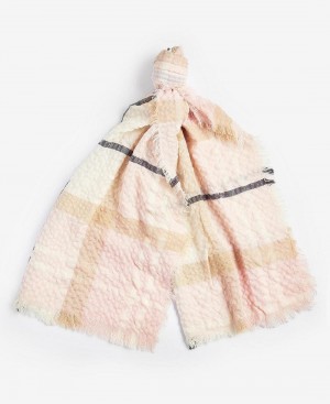 Barbour Faith Tartan Women's Scarves Multicolor | Australia_BAR20747