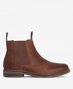 Barbour Farsley Men's Boots Brown | Australia_BAR37584
