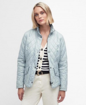 Barbour Flyweight Cavalry Quilted Women's Jackets Blue | Australia_BAR36066