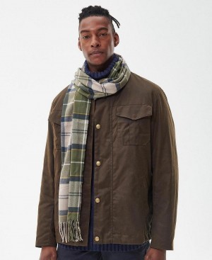 Barbour Galingale Tartan Men's Scarves Multicolor | Australia_BAR90218