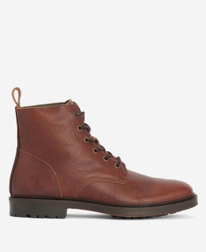 Barbour Heyford Derby Men's Boots Brown | Australia_BAR79674