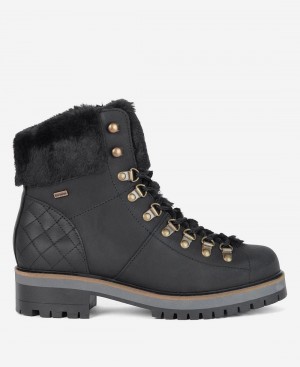 Barbour Holly Hiking Women's Boots Black | Australia_BAR45401