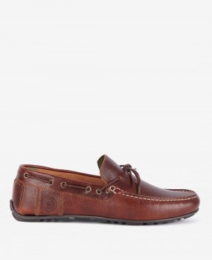 Barbour Jenson Driving Shoes Men's Shoes Brown | Australia_BAR85564