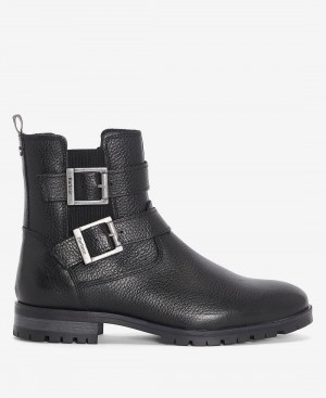 Barbour Marina Women's Boots Black | Australia_BAR46831