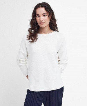 Barbour Marine Jumper Women's knitwear Blue | Australia_BAR59475