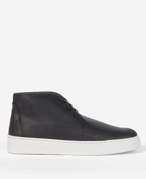 Barbour Mason Chukka Men's Boots Black | Australia_BAR89536