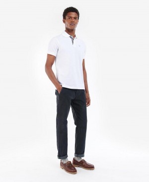 Barbour Neuston Stretch-Cord Trousers Men's Pants Blue | Australia_BAR53300