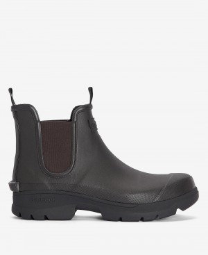 Barbour Nimbus Wellingtons Men's Shoes Black | Australia_BAR67024