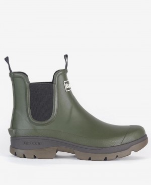 Barbour Nimbus Wellingtons Men's Shoes Olive | Australia_BAR68234
