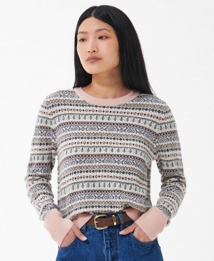 Barbour Peak Jumper Women's knitwear Multicolor | Australia_BAR31002