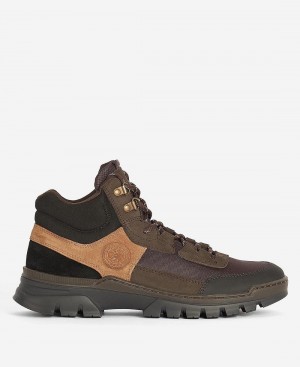Barbour Potsie Hiking Men's Boots Brown | Australia_BAR80554