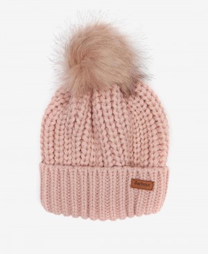 Barbour Saltburn Women's Hat Pink | Australia_BAR91235