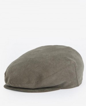 Barbour Waterproof Beaufort Flat Men's Hat Grey | Australia_BAR89366