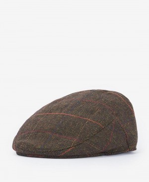 Barbour Wilkin Flat Men's Hat Green | Australia_BAR19919