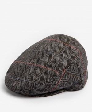 Barbour Wilkin Flat Men's Hat Grey | Australia_BAR68774